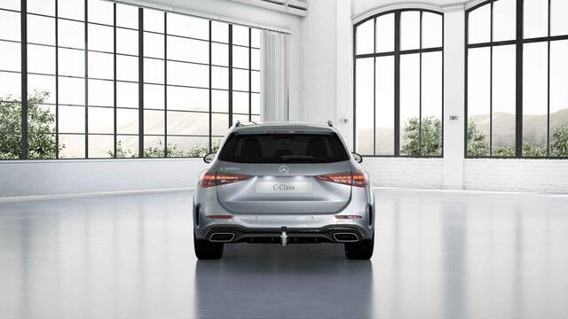 Mercedes-Benz C-KLASSE Estate 300e Business Solution AMG | Panoramaschuifdak | Burmester | Rijassistentiepakket | DIGITAL LIGHT | Trekhaak |