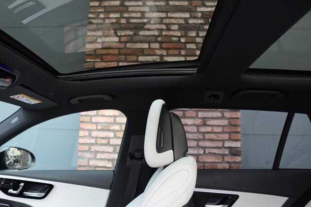 Mercedes-Benz C-KLASSE Estate 300 e AMG Line | Distronic+ | Panoramadak | Memory | Stoelverwarming/-ventilatie | Verwarmd Stuurwiel | HUD | Leder | Digital Light | Surround Camera |