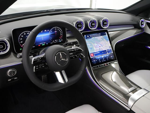 Mercedes-Benz C-KLASSE Estate 300e Star Edition AMG Line | Panoramadak | Rij-assistentie pakket plus | Achteruitrijcamera | DISTRONIC