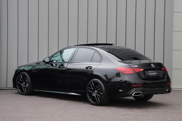 Mercedes-Benz C-KLASSE 180 AMG | 170PK | Panoramadak | Sfeerverlichting | Memory | Distronic | Clima | Carbon | Led | NL-Auto | 2025.