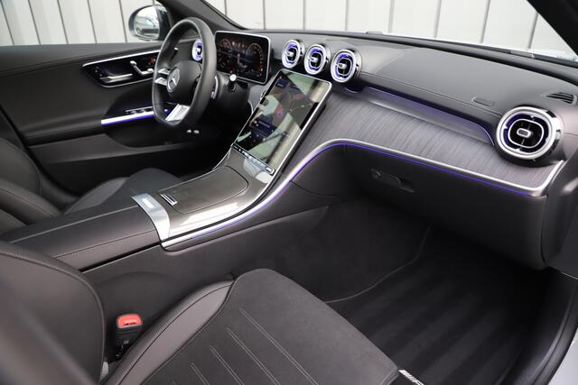 Mercedes-Benz C-KLASSE Estate 300e AMG | 313PK | Pano | Sfeerverlichting | Memory | Distronic+ | Stuurwielverw. | Standkachel | Led |