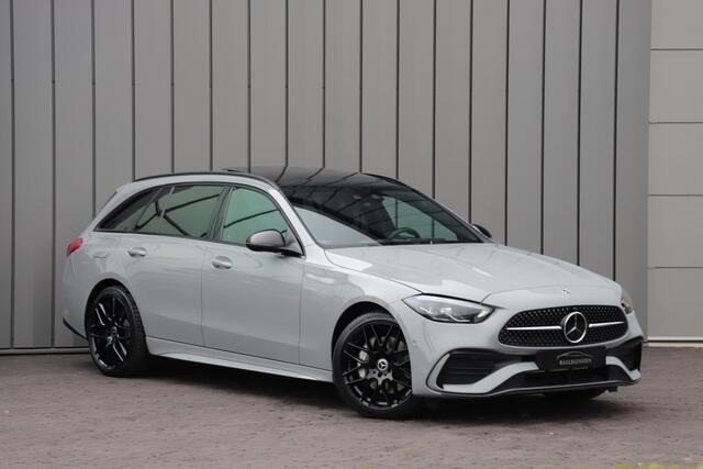 Mercedes-Benz C-KLASSE Estate 300e AMG | 313PK | Pano | Sfeerverlichting | Memory | Distronic+ | Stuurwielverw. | Standkachel | Led |