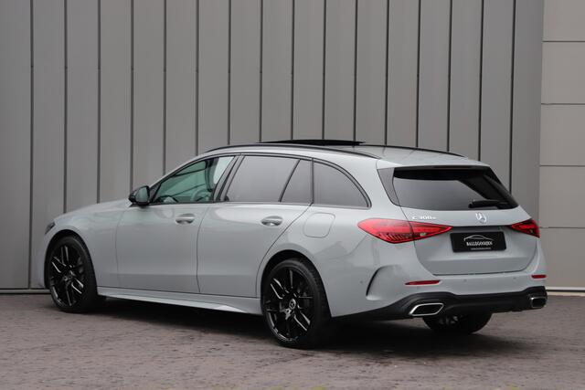 Mercedes-Benz C-KLASSE Estate 300e AMG | 313PK | Pano | Sfeerverlichting | Memory | Distronic+ | Stuurwielverw. | Standkachel | Led |