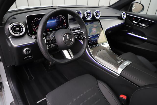 Mercedes-Benz C-KLASSE Estate 300e AMG | 313PK | Pano | Sfeerverlichting | Memory | Distronic+ | Stuurwielverw. | Standkachel | Led |