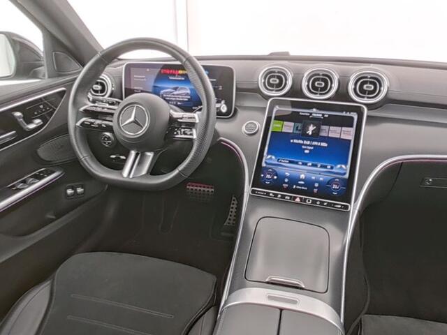 Mercedes-Benz C-KLASSE Estate 300 e AMG Plug-In Hybride AMG Line | Night Pakket | Memory Voorstoelen | Easy-Pack Achterklep | Stuur en Stoelverwarming. Inclusief 24 maanden Mercedes-Benz Certified garantie voor Europa.