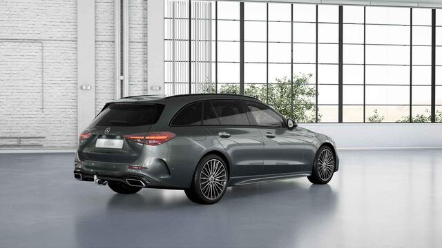 Mercedes-Benz C-KLASSE Estate 300e Business Solution AMG | AMG line PLUS | Head-Up | Rijassistentiepakket Plus | Trekhaak | Burmester |