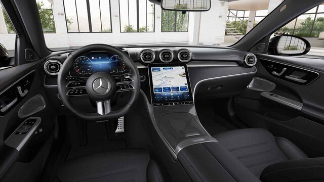 Mercedes-Benz C-KLASSE Estate 300e Business Solution AMG | AMG line PLUS | Head-Up | Rijassistentiepakket Plus | Trekhaak | Burmester |