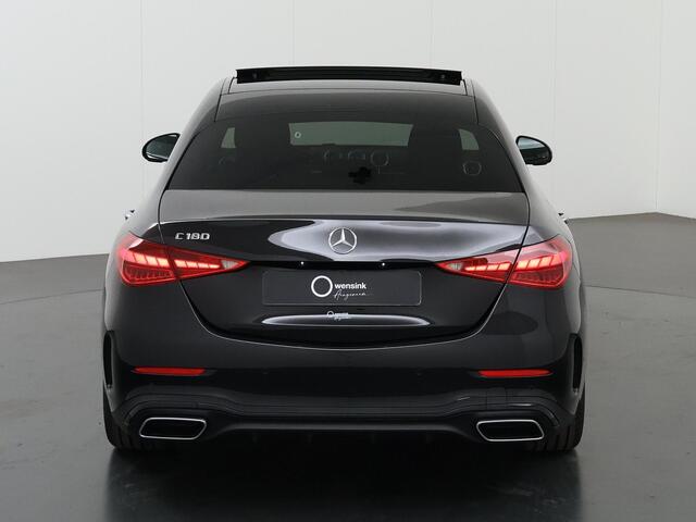 Mercedes-Benz C-KLASSE 180 Star Edition AMG | Night | Panoramadak | 18" AMG Velgen | Keyless Entry | 360 camera |