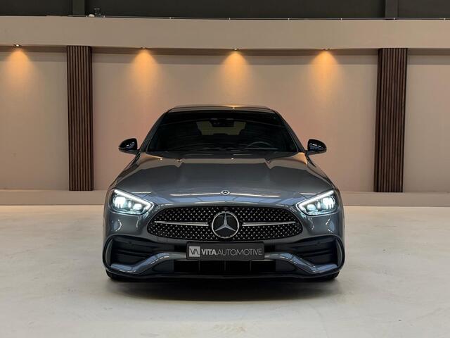 Mercedes-Benz C-KLASSE 300 e AMG Line |Pano|Memory|Head-Up|360 Camera|Trekhaak|