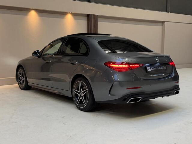 Mercedes-Benz C-KLASSE 300 e AMG Line |Pano|Memory|Head-Up|360 Camera|Trekhaak|