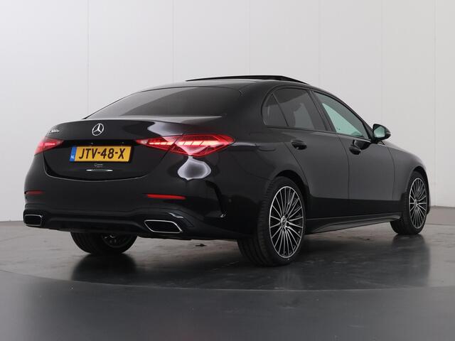 Mercedes-Benz C-KLASSE 300e Business Solution AMG | Panoramaschuifdak | Trekhaak | DIGITAL LIGHT | Nightpakket | dodehoekassistent | 360° camera |