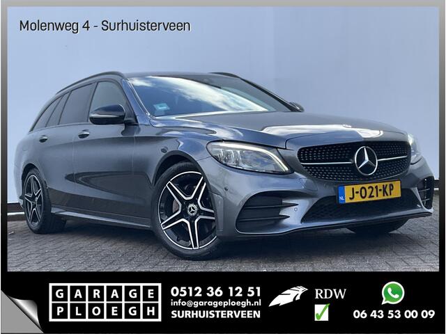 Mercedes-Benz C-KLASSE 200 184pk Aut9 Solution + AMG 360°Cam Leder Carplay Business