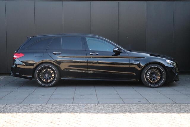 Mercedes-Benz C-KLASSE Estate AMG 63 | SCHAALSTOELEN| LEDER | PANO-DAK | BURMESTER | HEAD-UP | CRUISE | STOELVERW. | MEMORY | 360 CAMERA