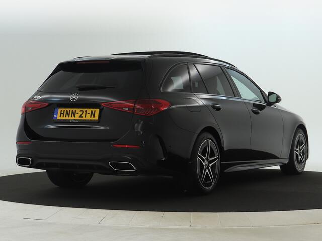 Mercedes-Benz C-KLASSE Estate 300 e AMG Plug-In Hybride | AMG Line | Memorypakket | Night Pakket | Panoramadak | Distronic | Stuur en Stoelverwarming | Inclusief 24 maanden MB Certified garantie voor Europa.