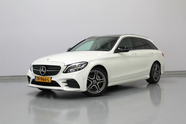 Mercedes-Benz C-KLASSE Estate 160 Advantage Pack 130PK, RIJKLAAR! | AMG-LINE | PANORAMADAK | CAMERA | CARPLAY | LEER/ALCANTARA