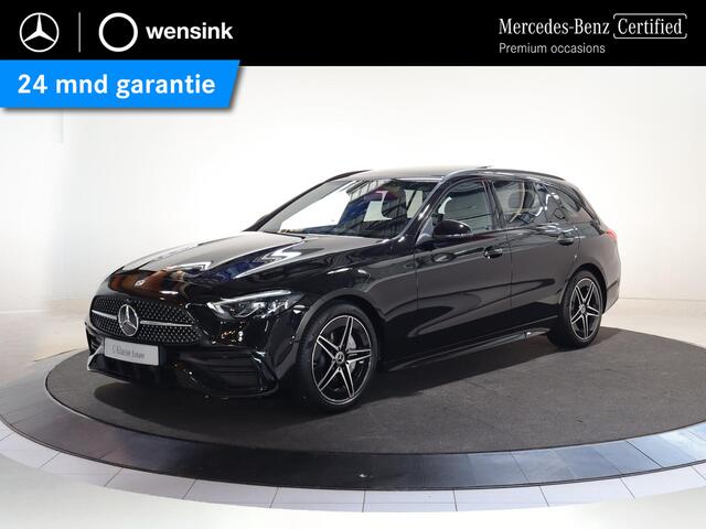 Mercedes-Benz C-KLASSE 180 Star Edition AMG Line LIMITED | Panoramaschuifdak | Distronic | Achteruitrijcamera | Night |