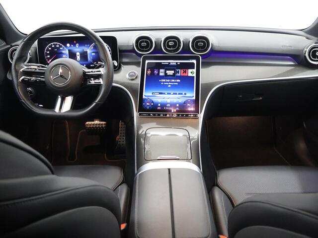 Mercedes-Benz C-KLASSE 300 e AMG Line | Night | Trekhaak | Sfeerverlichting | Stoelverwarming |