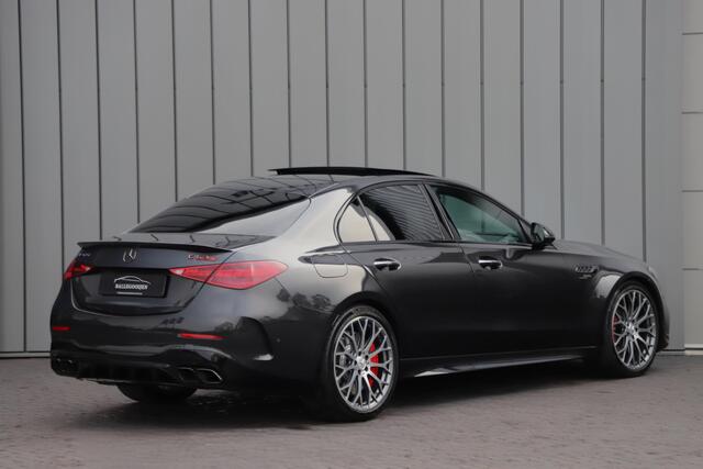 Mercedes-Benz C-KLASSE AMG 63 S E Performance | 680PK | Achterasbesturing | Head-up | Burmester | Keyless-go | Sfeerverlichting | Digital-light | Acc | 2025.