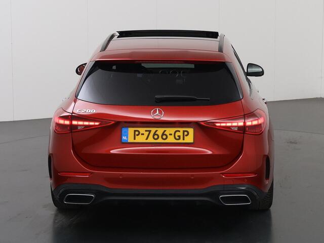 Mercedes-Benz C-KLASSE Estate 200 Launch Edition AMG Line | Night | Panoramadak | Memory | Sfeerverlichting | 360 camera | Digital light |