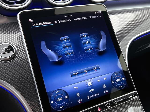 Mercedes-Benz C-KLASSE Estate 300 e Business Solution AMG | Trekhaak | Nightpakket | Parkeerpakket met 360°-camera | KEYLESS GO | Dodehoekassistent | Antidiefstalpakket GUARD 360° Plus | EASY PACK achterklep | Memorypakket |