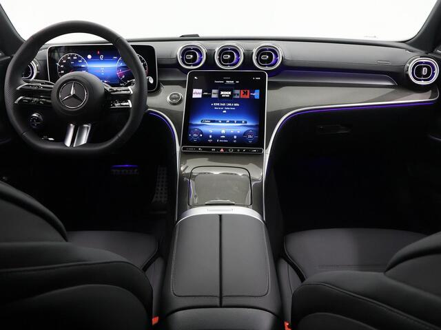Mercedes-Benz C-KLASSE 180 Star Edition AMG line | Panorama-schuifdak | Sfeerverlichting | Burmester 3D | Achteruitrijcamera | Smartphone-integratie