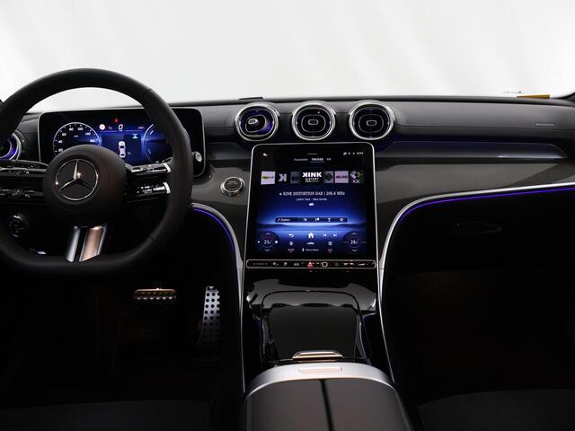 Mercedes-Benz C-KLASSE 300e Business Solution AMG | Panoramaschuifdak | Trekhaak | DIGITAL LIGHT | Nightpakket | dodehoekassistent | 360° camera |