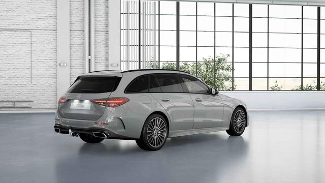 Mercedes-Benz C-KLASSE Estate 300e Business Solution AMG | Panoramaschuifdak | Trekhaak | Nightpakket |