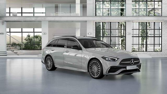 Mercedes-Benz C-KLASSE Estate 300e Business Solution AMG | Panoramaschuifdak | Trekhaak | Nightpakket | Burmester | Head-Up |