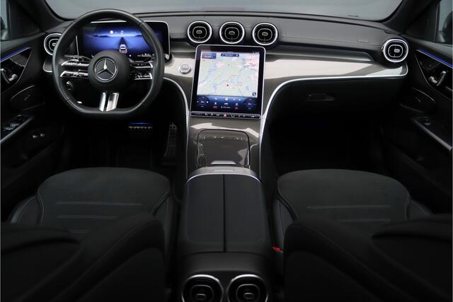 Mercedes-Benz C-KLASSE Estate 300 e AMG Line Aut9 | Panoramadak | Distronic | Memory | Trekhaak | Advanced Sound System | Camera | Dodehoekassistent | Nightpakket |