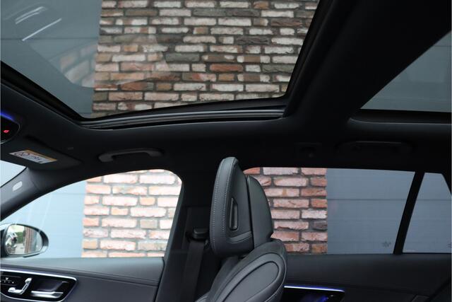 Mercedes-Benz C-KLASSE Estate 300 e AMG Line Aut9 | Panoramadak | Distronic | Memory | Trekhaak | Advanced Sound System | Camera | Dodehoekassistent | Nightpakket |