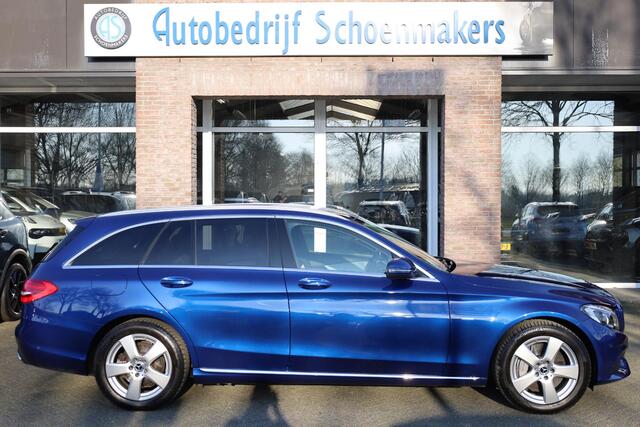 Mercedes-Benz C-KLASSE Estate 350 e Lease Edition CAMERA STOELVERWARMING CRUISE NAVI 2xPDC 17"LMV ELEK.LAADKLEP HALFLEER NAP STUURFLIPPERS ENZ!