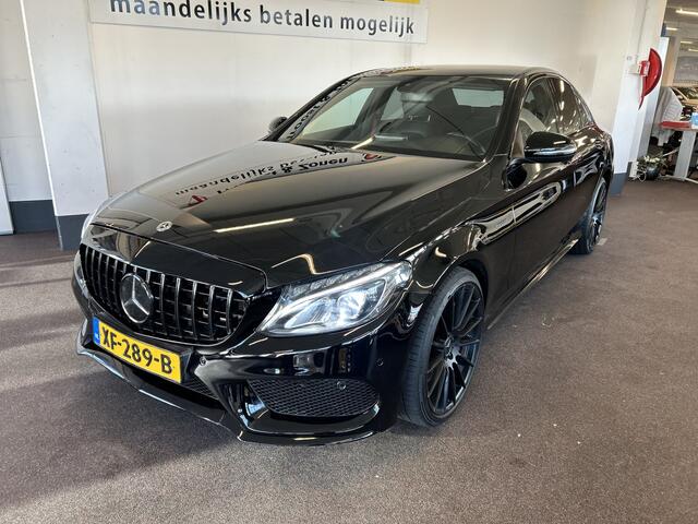 Mercedes-Benz C-KLASSE AMG 43 4MATIC V6 368PK | Alarm klasse 3 | Rode gordels | Adaptief onderstel | Cruise control | Climate control | Stoelverwarming | Alcantara/Lederen bekleding | Fabrieksaf kleppensysteem