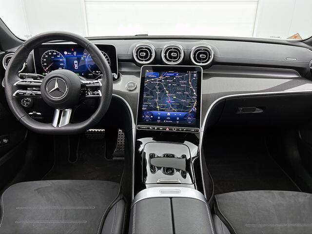 Mercedes-Benz C-KLASSE 300 e Business Solution AMG AMG Line | NIght Pakket | Panorama Schuif-Kanteldak | !9 Inch AMG Velgen | Memory Voorstoelen. Inclusief 24 maanden MB Certified garantie voor Europa.