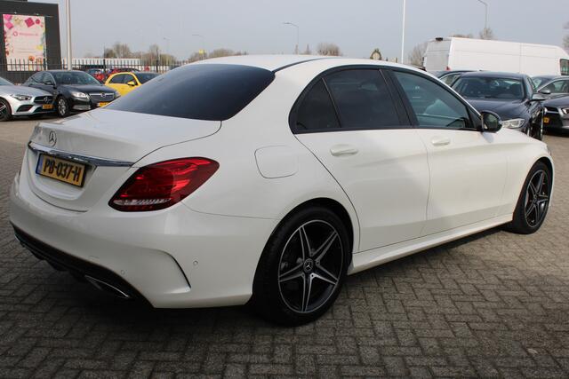 Mercedes-Benz C-KLASSE 180 AMG LINE NIGHT PAKKET LEDER NAVI DAB <<NL AUTO>>