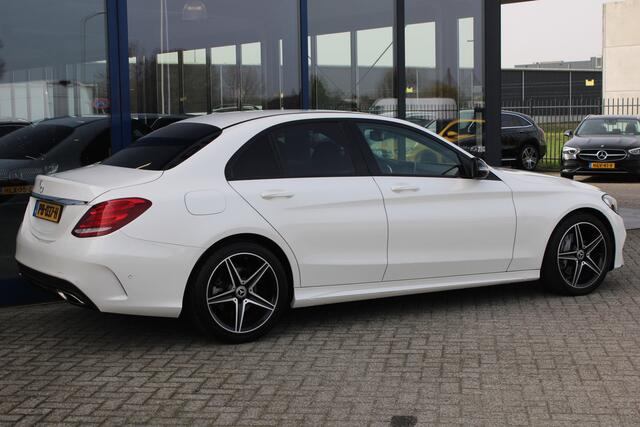 Mercedes-Benz C-KLASSE 180 AMG LINE NIGHT PAKKET LEDER NAVI DAB <<NL AUTO>>