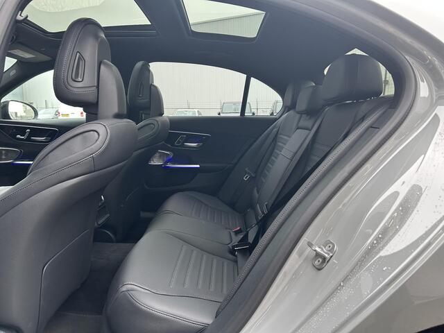 Mercedes-Benz C-KLASSE 300 e Business Solution AMG | Burmester | Memory | Panoramadak |Distronic| 360 camera|Night Pakket| Dodehoekassistent