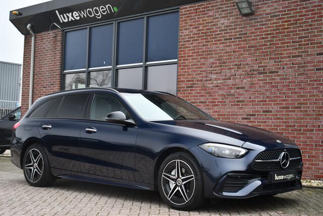Mercedes-Benz C-KLASSE Estate 300 e AMG Line Pano Trekh Distr Memory+Ventilatie HUD 360 Night