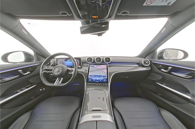 Mercedes-Benz C-KLASSE 300 e AMG Plug-In Hybride Trekhaak | AMG LIne | Night Pakket | Memory Voorstoelen | Ledkoplampen | Inclusief 24 maanden Mercedes-Benz Certified garantie voor Europa.