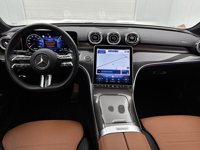 Mercedes-Benz C-KLASSE 300 e AMG Plug-In Hybride Panoramadak | AMG Styling | Night Pakket | E;ectrische voorstoelen met geheugen Inclusief 24 maanden Mercedes-Benz Certified garantie voor Europa.