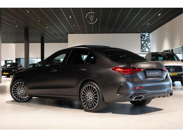 Mercedes-Benz C-KLASSE 300 e AMG Magno|Nappa|Night|Rij-assistentie Plus|Keyless-Go|Stoelkoeling|Pano|360°|Burmester|19''