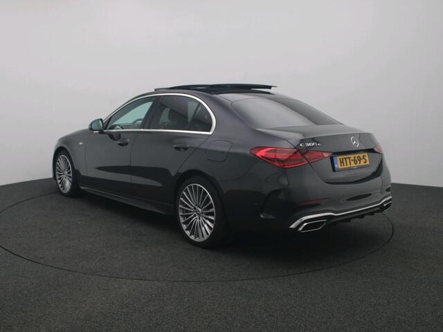 Mercedes-Benz C-KLASSE 300 e Business Solution AMG | Panoramadak | Alarm | 360 gr Camera | Car Play | Sfeerverlichting | Memory | Inclusief 24 maanden Mercedes-Benz Certified garantie voor Europa.