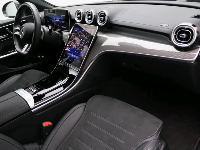 Mercedes-Benz C-KLASSE 300 e Business Solution AMG | Panoramadak | Alarm | 360 gr Camera | Car Play | Sfeerverlichting | Memory | Inclusief 24 maanden Mercedes-Benz Certified garantie voor Europa.