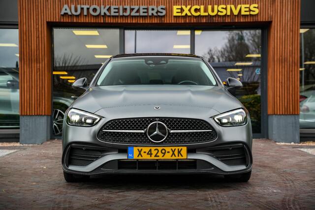 Mercedes-Benz C-KLASSE 200 4MATIC AMG Line Burmester Panodak Ambient 360 Camera Dode Hoek Keyless