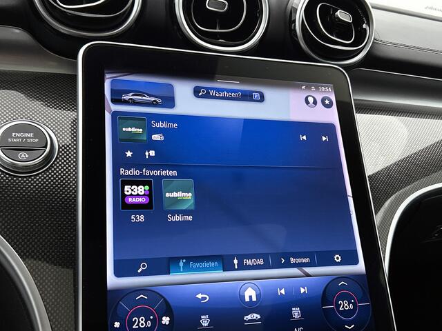 Mercedes-Benz C-KLASSE 200 Launch Edition AMG Line AMG Styling | Panoramadak | Multispaaks Wielen Inclusief 24 maanden Mercedes-Benz Certified garantie voor Europa.