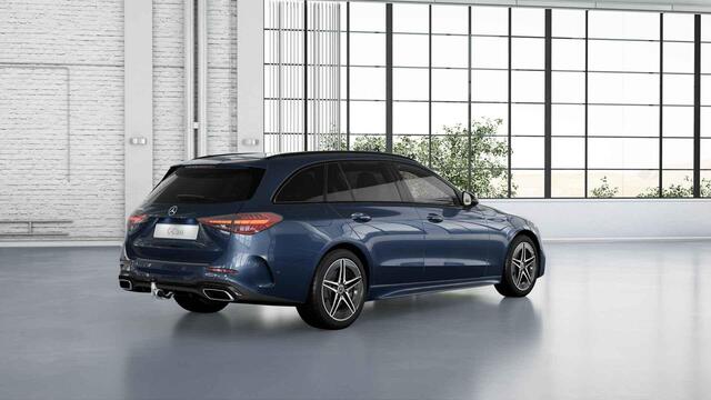 Mercedes-Benz C-KLASSE Estate 300 e AMG Line | Night | Trekhaak | Stoelverwarming | Digital Light | Panoramadak |