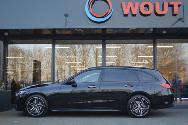 Mercedes-Benz C-KLASSE Estate 300 e AMG Led Leder Panorama Memory Sfeer Camera 360 Head-Up Augmented Trekh Keyless Pdc