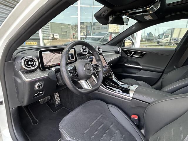 Mercedes-Benz C-KLASSE Estate 300 e AMG | Rijassistentie+ | Panoramadak