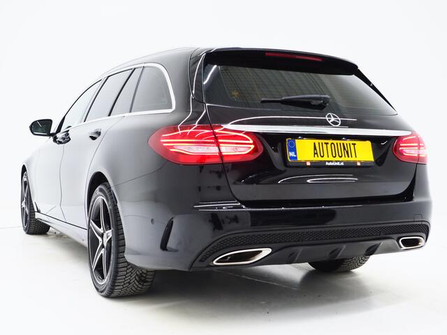 Mercedes-Benz C-KLASSE Estate 180 AMG | Leder | Stoelverwarming | Sfeerlicht | Cruise | Zwarte Hemel | PDC | Climate