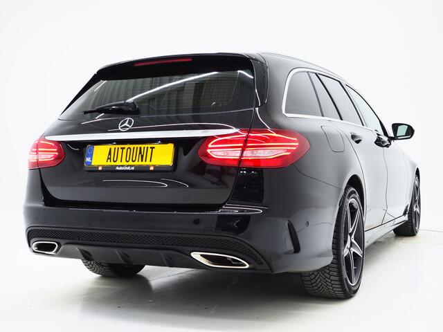 Mercedes-Benz C-KLASSE Estate 180 AMG | Leder | Stoelverwarming | Sfeerlicht | Cruise | Zwarte Hemel | PDC | Climate