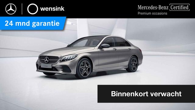 Mercedes-Benz C-KLASSE 180 Business Solution AMG | Panoramadak | Night pakket | Dodehoekassistent | Digitaal instrumentenpaneel |